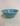Blue salad bowl