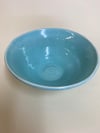 Blue salad bowl