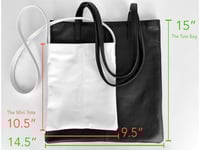 Image 4 of Marshmallow Mini Tote