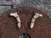 Image 2 of UHTCEARE - Coyote Rib Slice Earrings