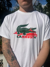 Image 1 of Slim Krusty 'LAKRUSTe' tshirt