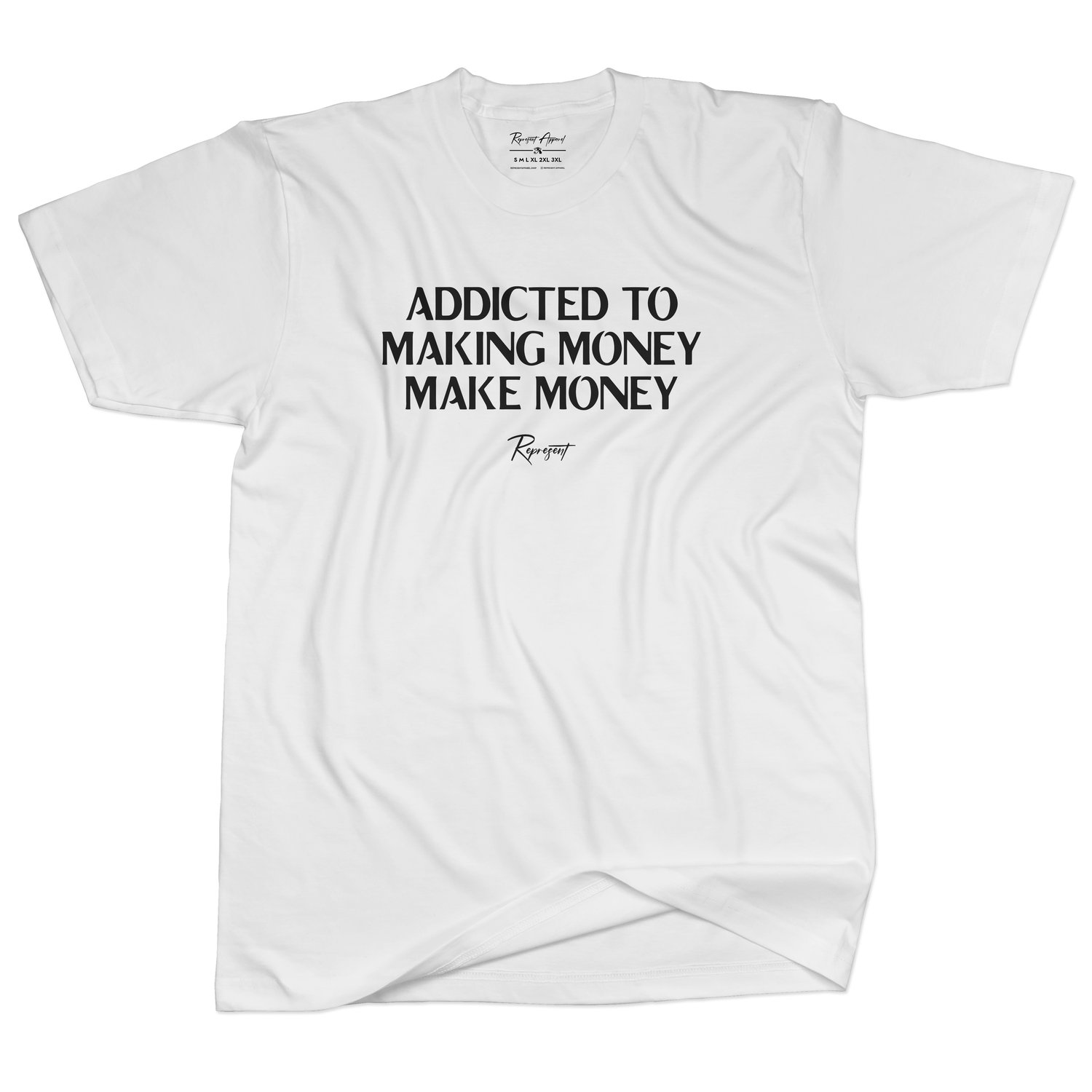 Image of THE "ATM SHIRT" (WHITE AND BLACK)