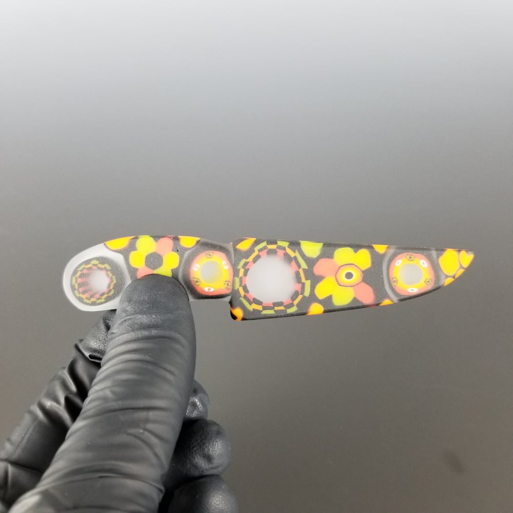 Image of 4 inch Rasta Slab Knife / Dabber