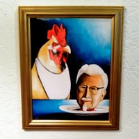 Image 1 of Chickens Revenge - Special Edition - Framed Metal Print