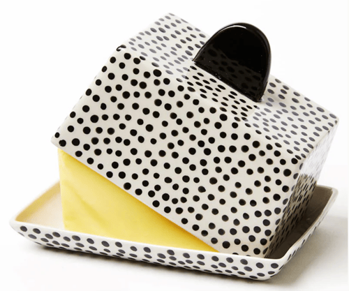 Image of Polka Butter Dish