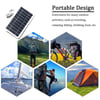 Portable 5V 2W Solar Panel with USB Charger - Ideal for Power Banks, Phones, Camping, and Home Use