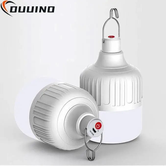 60W Emergency Light - USB Rechargeable LED Lantern for Outdoor Camping, Hiking, and Sports