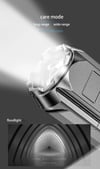 Powerful LED Flashlight - 100000 Lumen Tactical, USB Rechargeable, Waterproof with Zoom for Fishing 