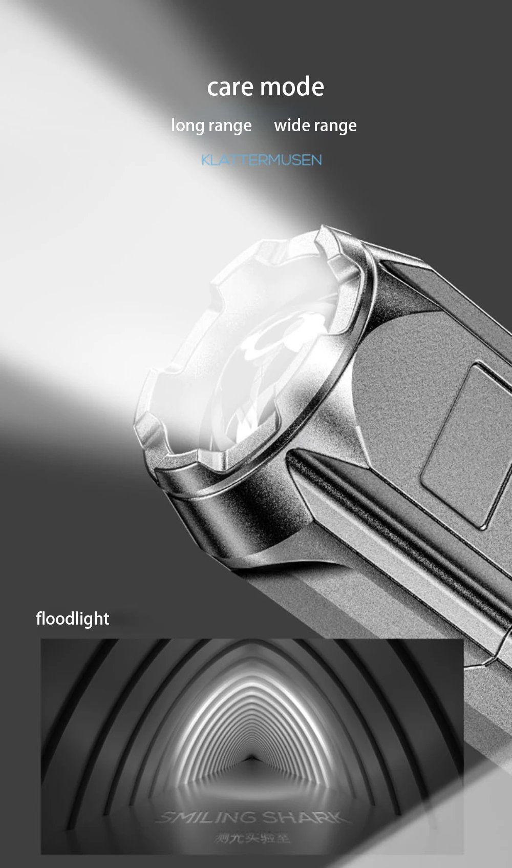 Powerful LED Flashlight - 100000 Lumen Tactical, USB Rechargeable, Waterproof with Zoom for Fishing 