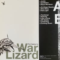 Image 3 of PR001 Phil Gektor- War Lizard LP 
