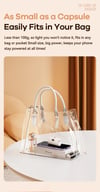 Remax Mini Power Bank 5000mAh - Built-in Cable, Portable Charger for iPhone, Emergency Power Bank
