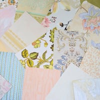 Image 5 of Vintage Wallpaper Collage Craft Pack 25 Pieces