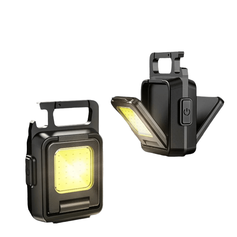 Portable Work Light - Double-Sided Waterproof LED Flashlight for Camping, Fishing, and Hiking