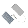 Portable 5V 2W Solar Panel with USB Charger - Ideal for Power Banks, Phones, Camping, and Home Use