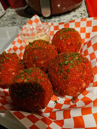 Image 2 of Hot Cheeto Boudin Balls or Dirty Rice Balls 