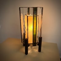 Image 2 of Moss Green Table Lantern