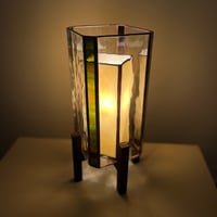 Image 3 of Moss Green Table Lantern