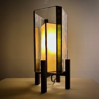 Image 1 of Moss Green Table Lantern