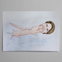 Tom Cruise Missile (original painting) 