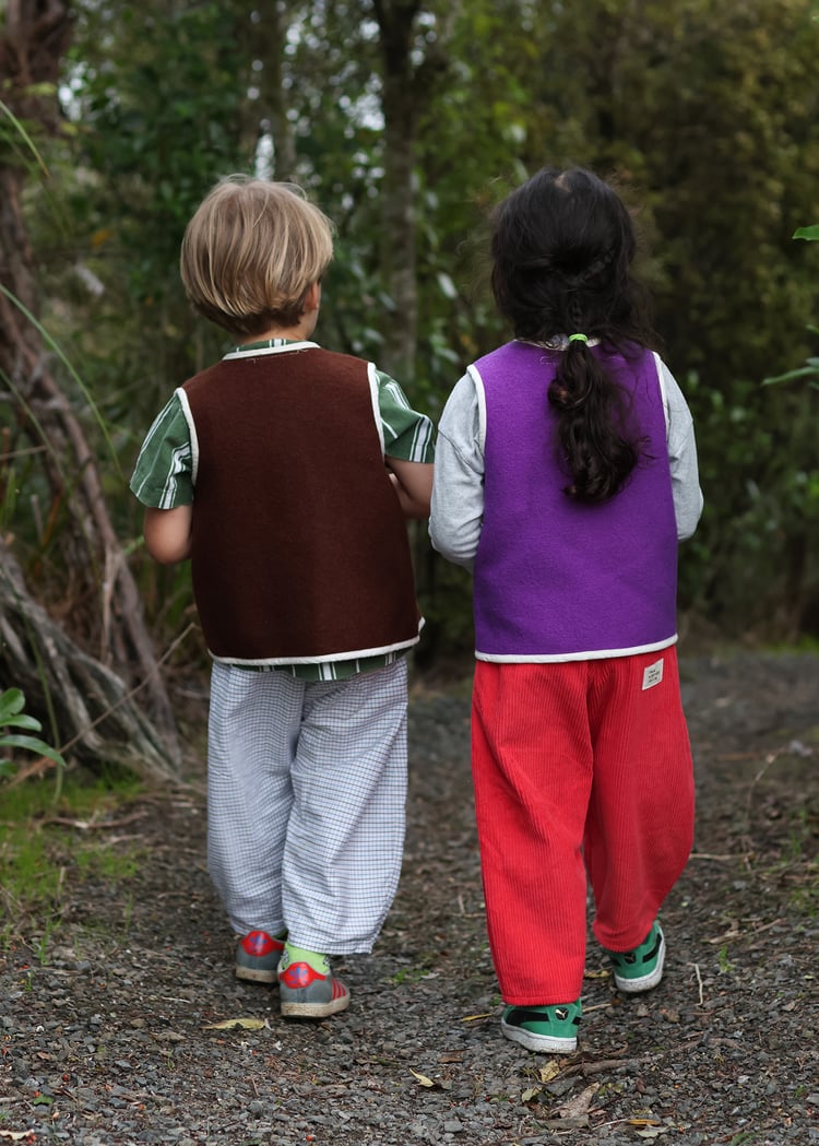 Image of TLS  Fire Engine Cotton Cord Pants