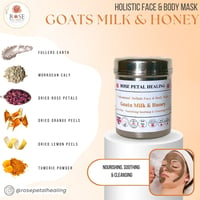 Image 2 of Holistic Face & Body Mask: Goats Milk & Honey