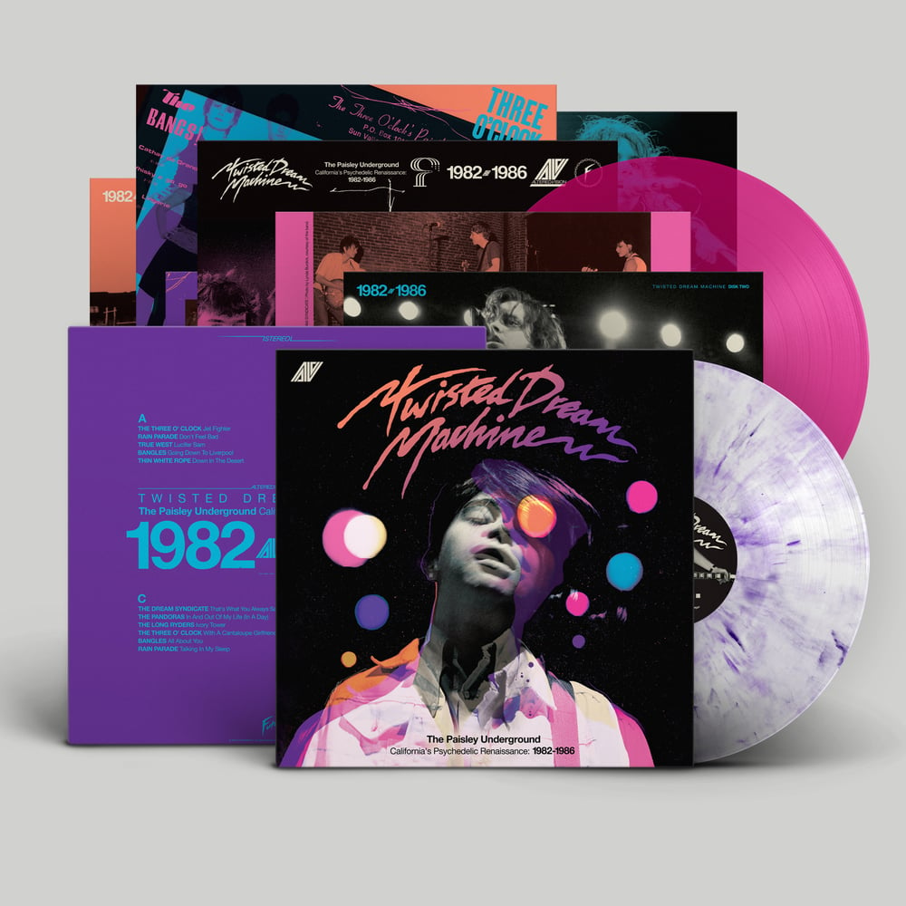 Image of <h4>TWISTED DREAM MACHINE</h4><h5>Paisley Underground 82-86 2xLP</h5><h6>Electric Balloon Vinyl</h6>