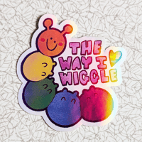 Image 2 of  Pride Wiggles - Stickers B