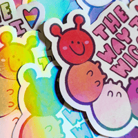 Image 1 of  Pride Wiggles - Stickers B