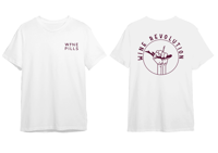 Image 1 of T- shirt Wine Revolution (White)