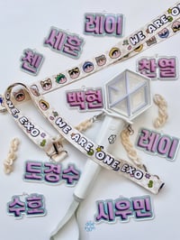 EXO Lightstick Strap Lanyard Holder