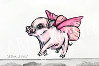 Image 2 of I'll Float... & I'll Fly, Fine Art Giclée Print