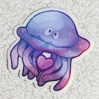 Image 1 of Goochy the Jellyfish - Sticker