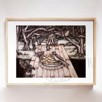 Image 1 of Blackbirds (Fly in the Dead of Night), Fine Art Giclée Print