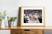 Image 2 of Blackbirds (Fly in the Dead of Night), Fine Art Giclée Print