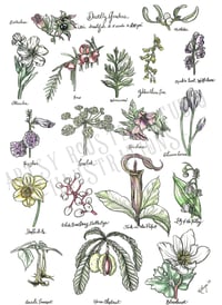 Image 3 of Deathly Gardens, Fine Art Giclée Print