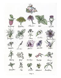 Image 3 of Tea Plants, Fine Art Giclée Print