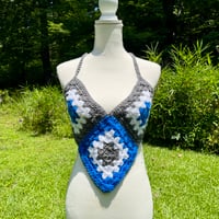 Image 1 of Lemonade Lace Granny Square Top Size M