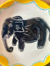 Yellow Elephant Dish 