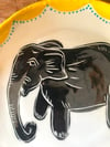 Yellow Elephant Dish 