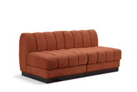 Image 5 of Quinn Modular Chenille Fabric Sofa Armless (4 Colors)
