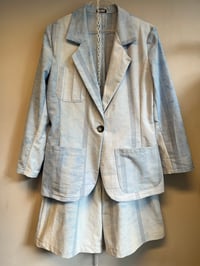 Image 5 of Shorts i lyseblå med striber (xs-l)
