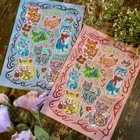 Image 1 of A4 Tribal Cat Print