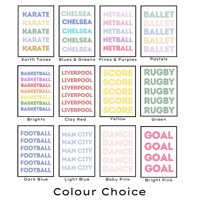 Image 5 of Personalised Sports Print