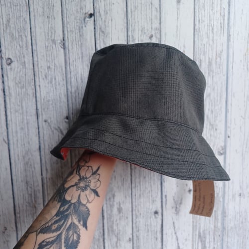 Image of Reversible Bucket Hat- The Patchwork One