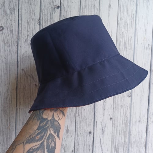Image of Reversible Bucket Hat- The Spooky One