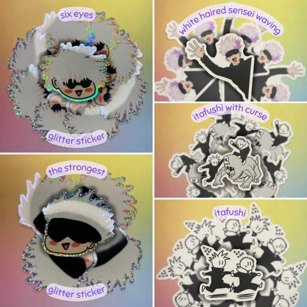 Image of sorcerer stickers