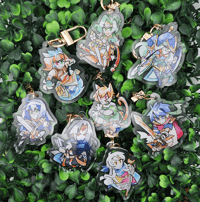 Image 1 of CLASSIC Fire Emblem (FE4-FE10) Acrylic Painted Charms