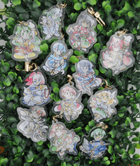 Image 4 of CLASSIC Fire Emblem (FE4-FE10) Acrylic Painted Charms