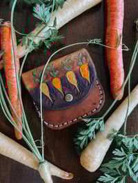 Image 2 of Growing Roots Leather Pouch