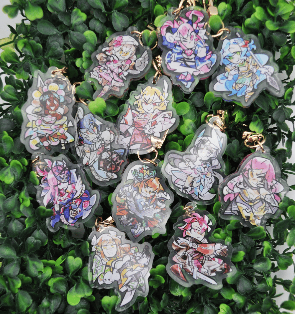 Image of MODERN Fire Emblem (FE13-FE17) Acrylic Painted Charms